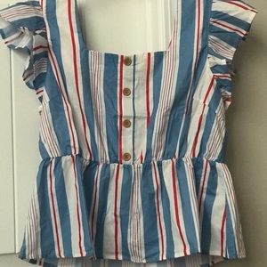 striped girls shirt